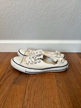 Converse Shoreline Sneakers Slip On Shoes Women’s Size 9 White